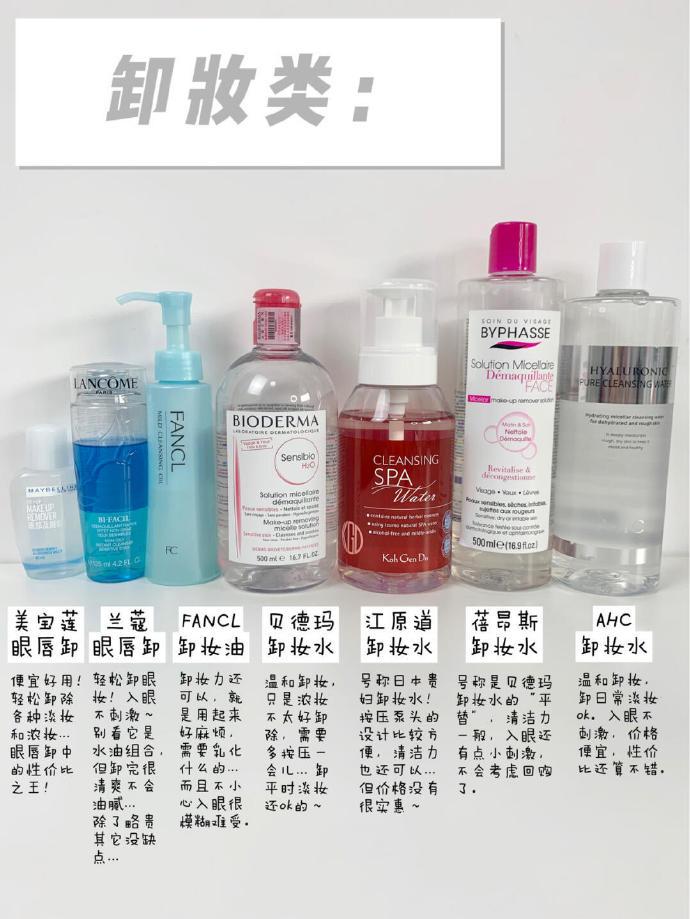 混油皮女生的夏季護(hù)膚品+防曬霜合集