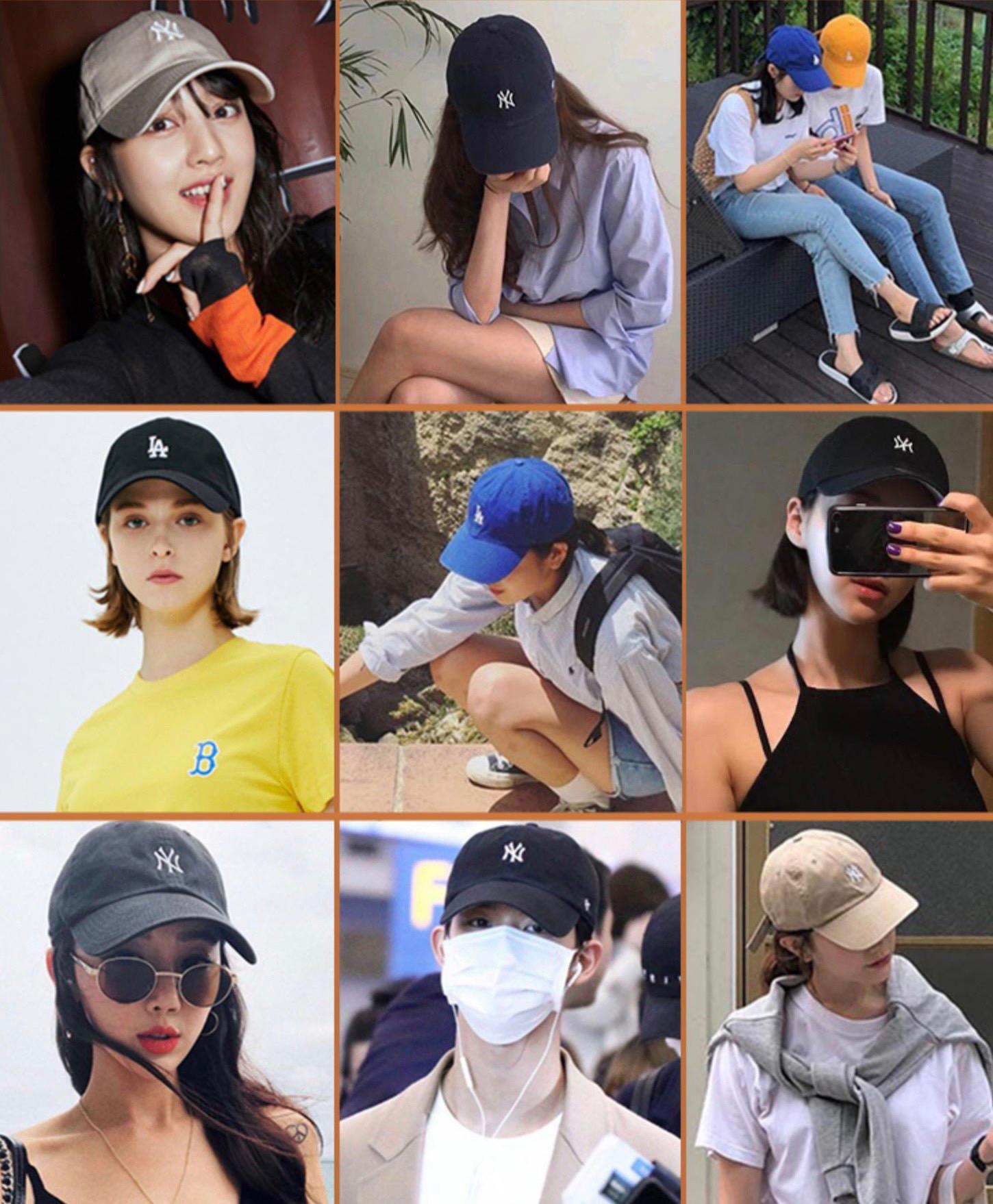 韓國專柜MLB棒球帽小標(biāo)經(jīng)典NY洋基隊(duì)帽子