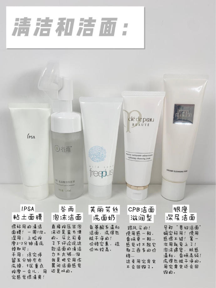 混油皮女生的夏季護(hù)膚品+防曬霜合集